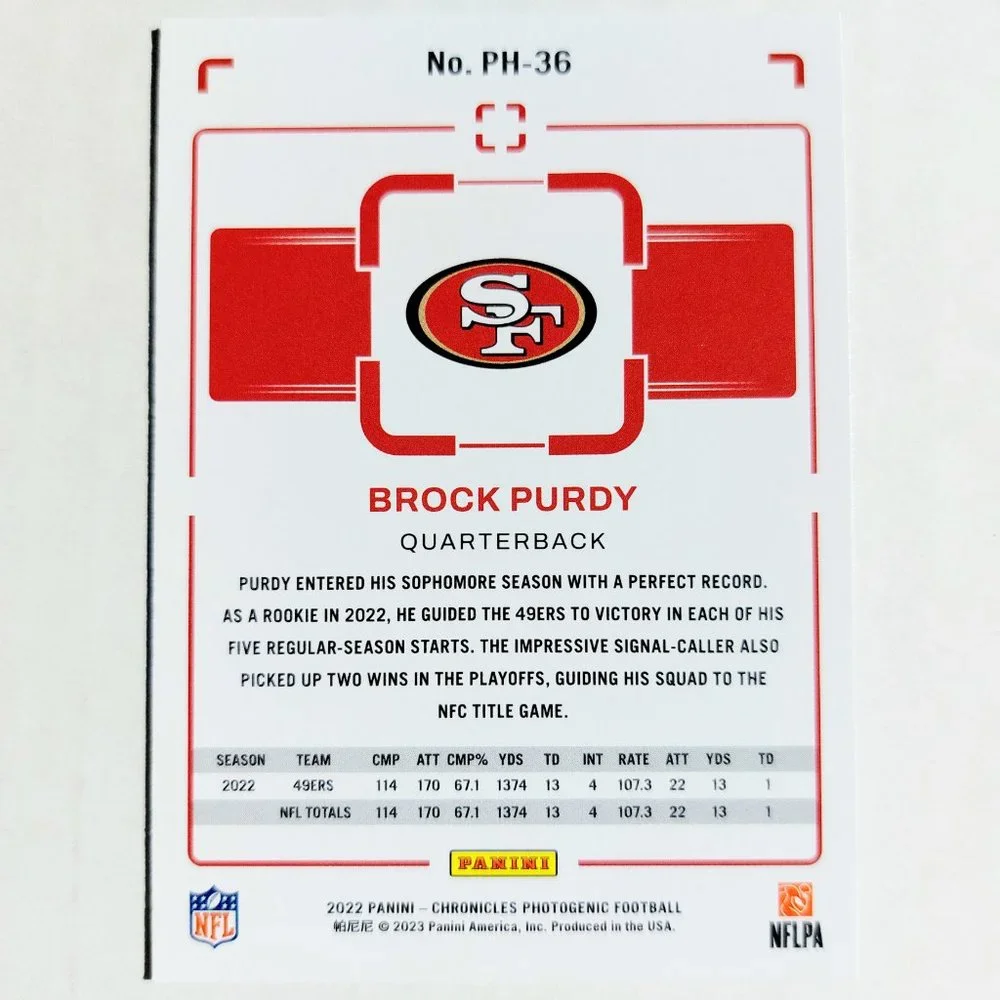 San Francisco 49ers 6 Card Lot - FTBL [28_21] - Picture 3 of 13